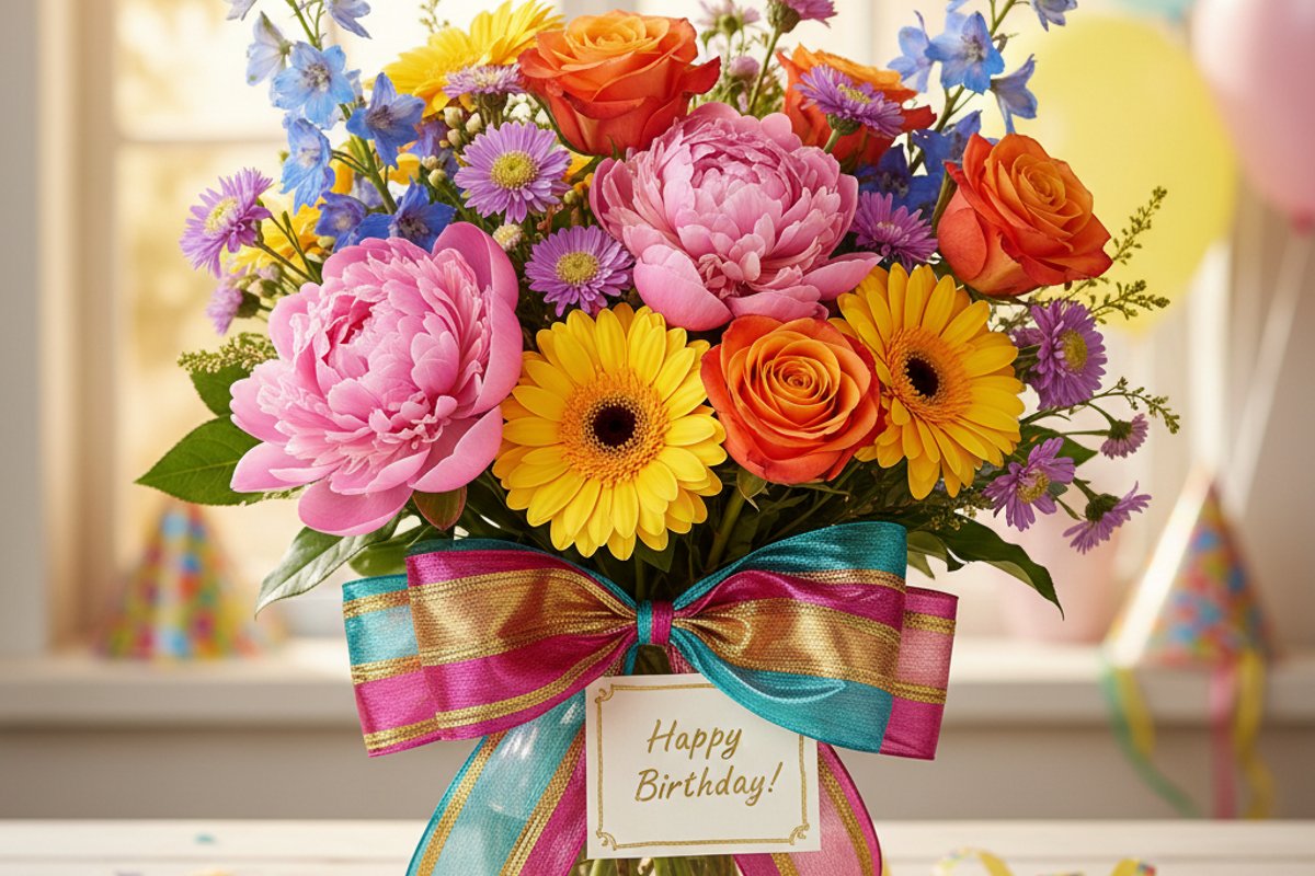 Birthday Surprise Bouquet - Rp 350.000