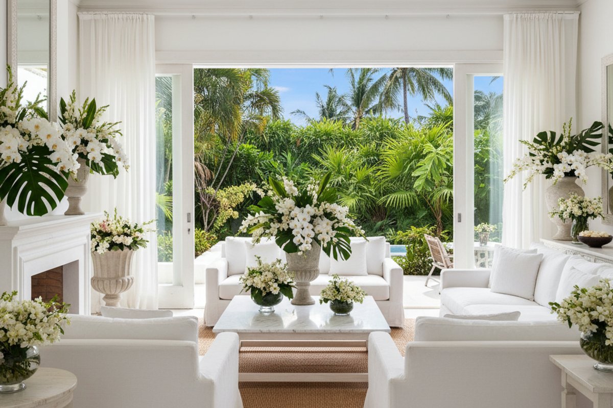 Villa Flower Setup - Rp 300.000